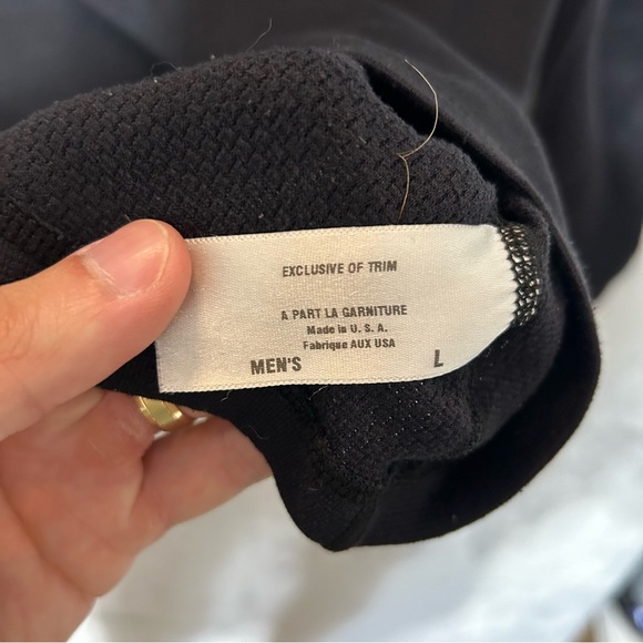 Patagonia Capilene Base Layer Pullover Lightweight Black USA Made Mens L Large - Picture 7 of 8